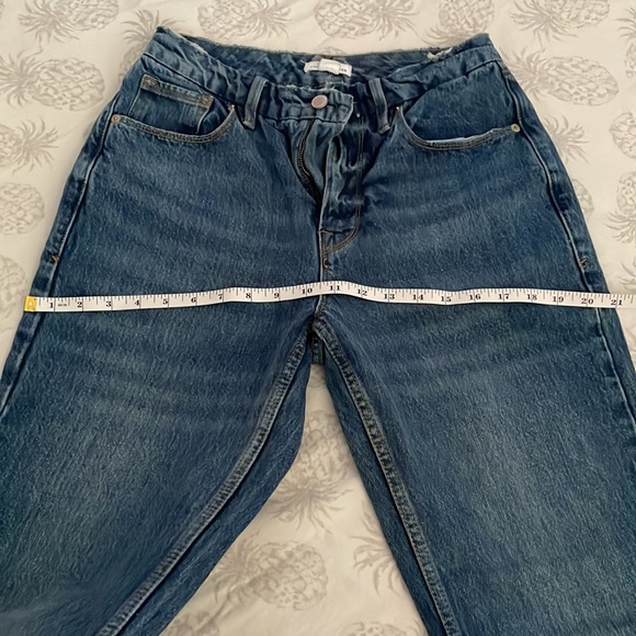 Good American 90s Icon Straight Leg Jeans Blue GNIC999T Sz 4/27 - Picture 7 of 7